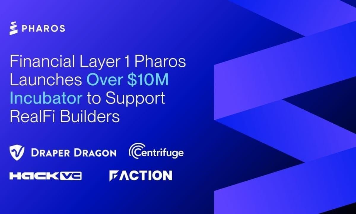 Pharos Launches $10M+ RealFi Incubator With Draper Dragon and Lightspeed